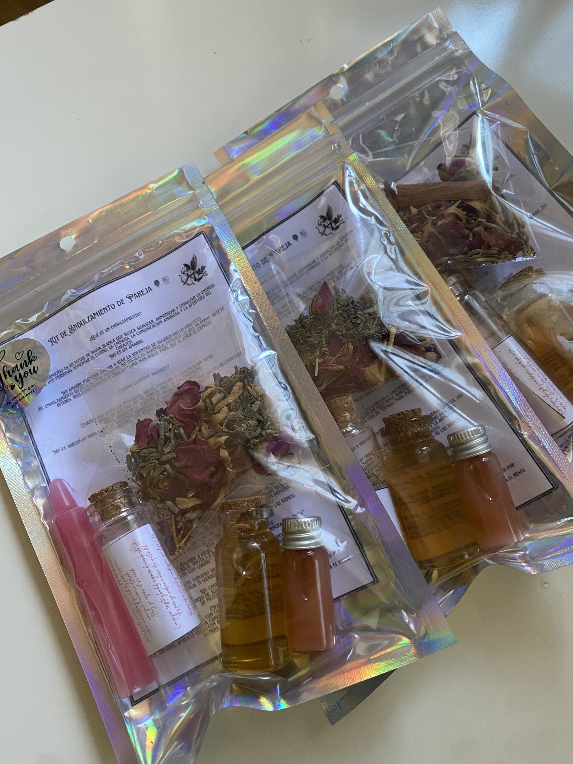 Kit ritual endulzamiento de pareja (casos muy simples) - 4