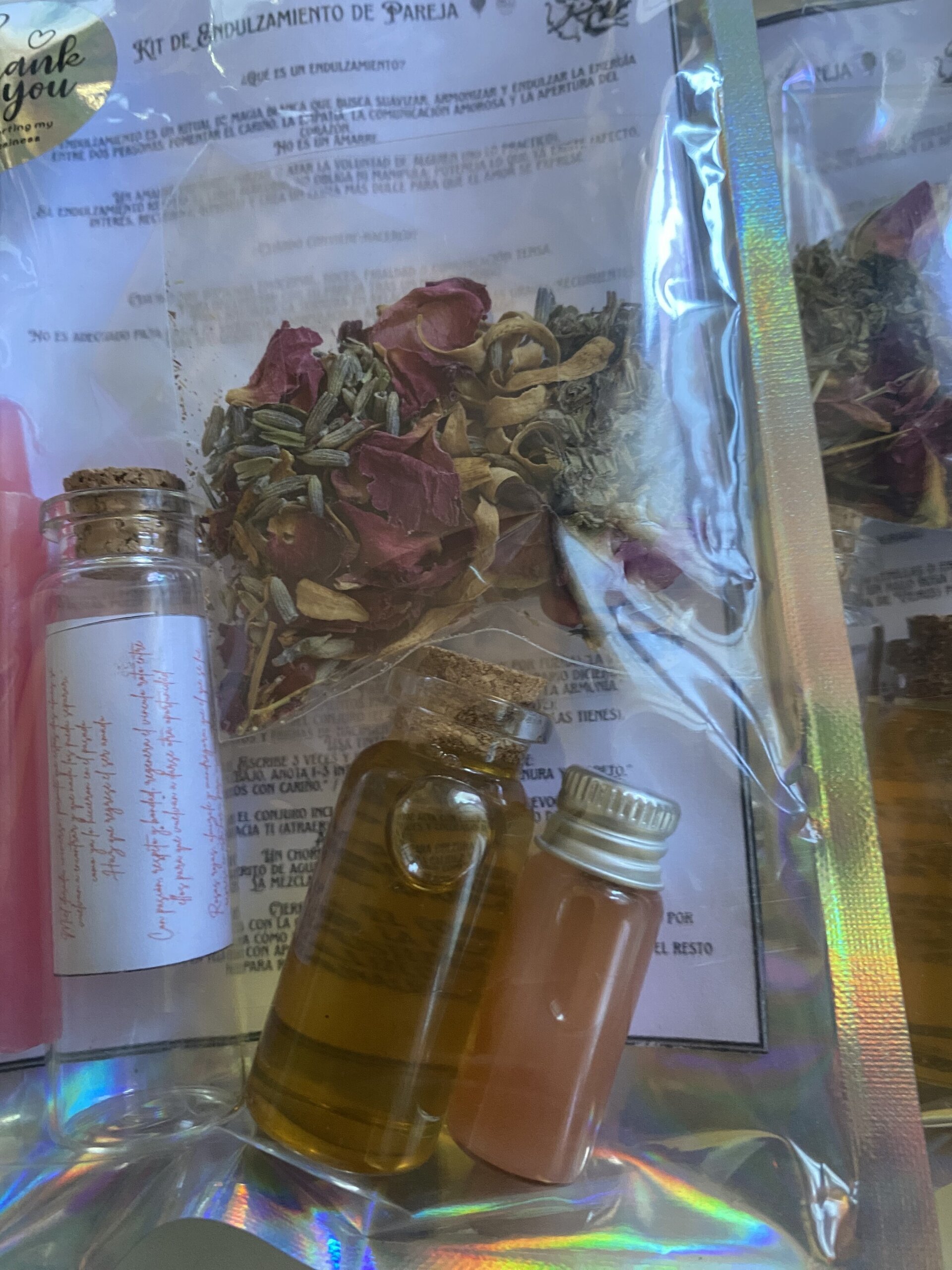 Kit ritual endulzamiento de pareja (casos muy simples) - 9
