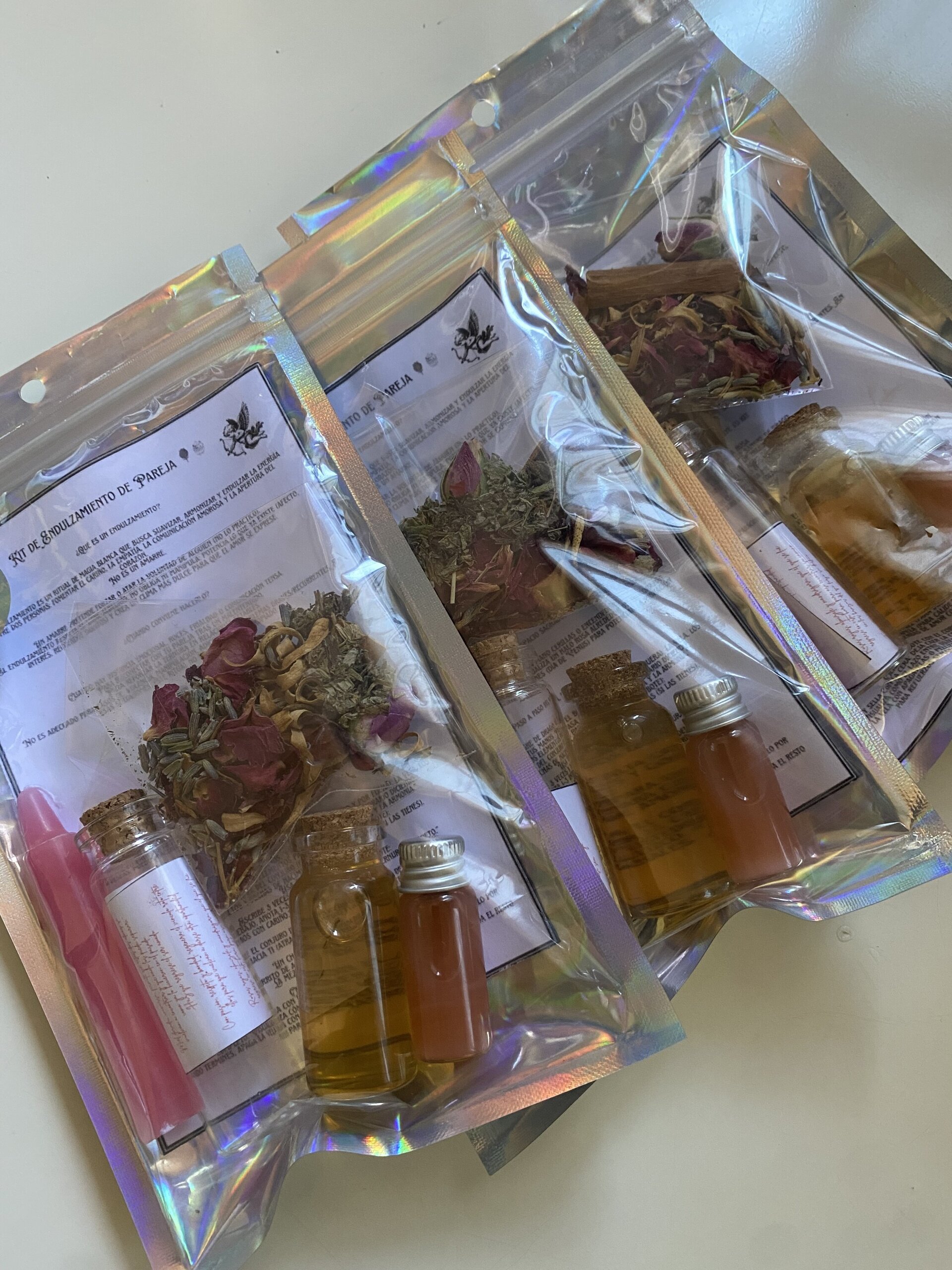 Kit ritual endulzamiento de pareja (casos muy simples) - 3
